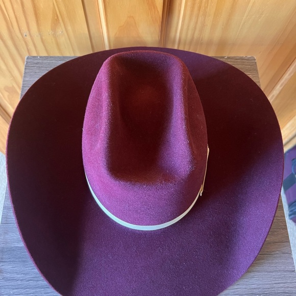 Merlot Rodeo King Cowboy Hat - Picture 3 of 4